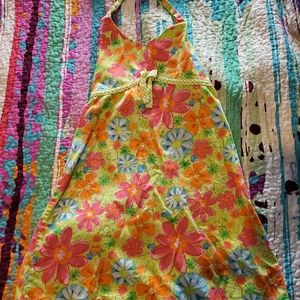 Bonnie Jean 6x summer halter dress